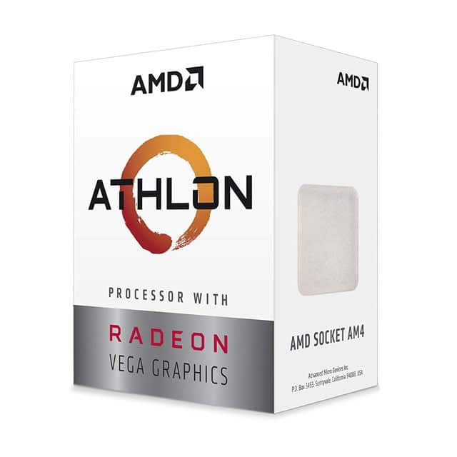 AMD ATHLON 200GE WITH RADEON™ VEGA 3 GRAPHICS PROCESSOR