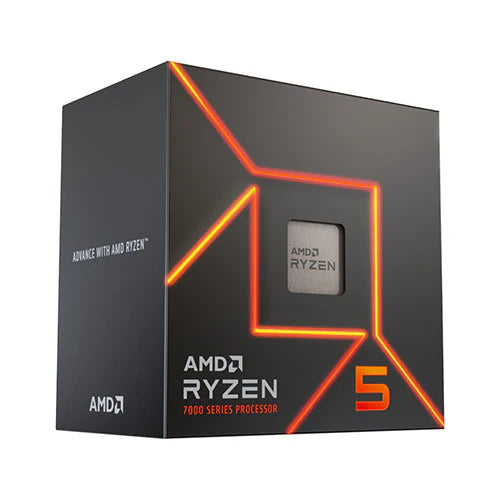 AMD RYZEN 5 7600 TRAY TYPE | 6 CORES | 12 THREADS | 5.1 GHZ | SOCKET AM5 DESKTOP PROCESSOR