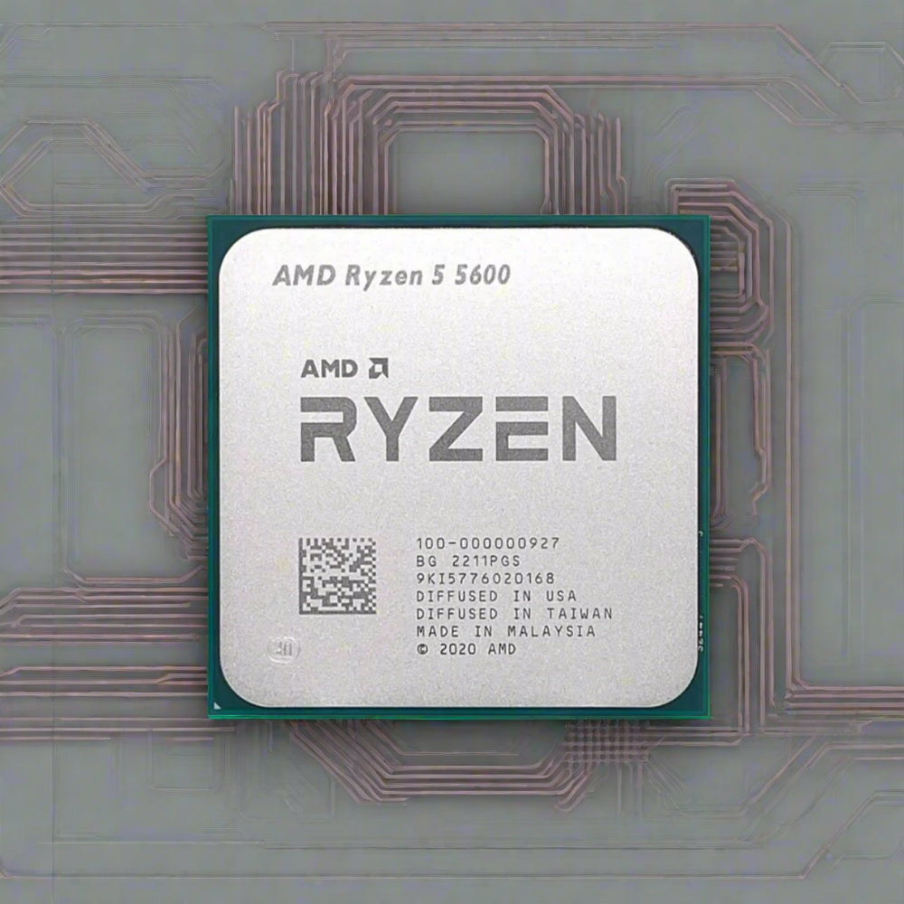 AMD RYZEN 5 5600 TRAY TYPE | 6 CORES | 12 THREADS | UP TO 3.5GHZ SOCKET AM4 DESKSTOP PROCESSOR
