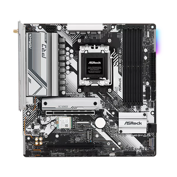ASROCK B850M PRO RS WIFI DDR5 AMD MOTHERBOARD
