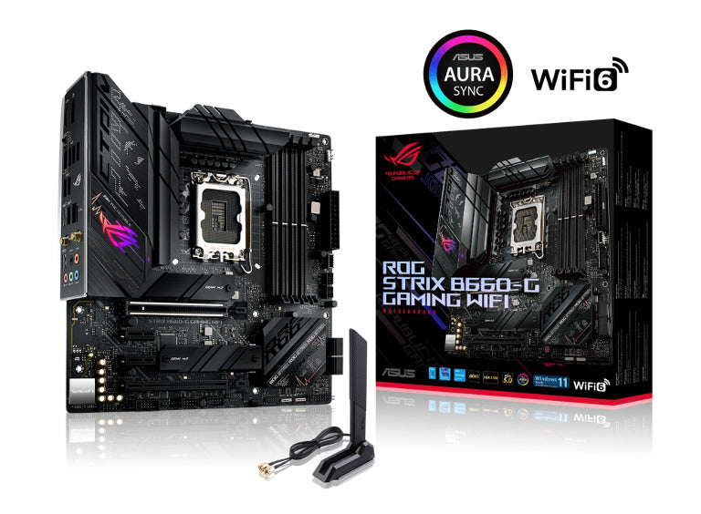 ASUS ROG STRIX B660-F GAMING WIFI MOTHERBOARD
