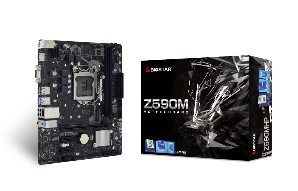 BIOSTAR Z590MHP MOTHERBOARD