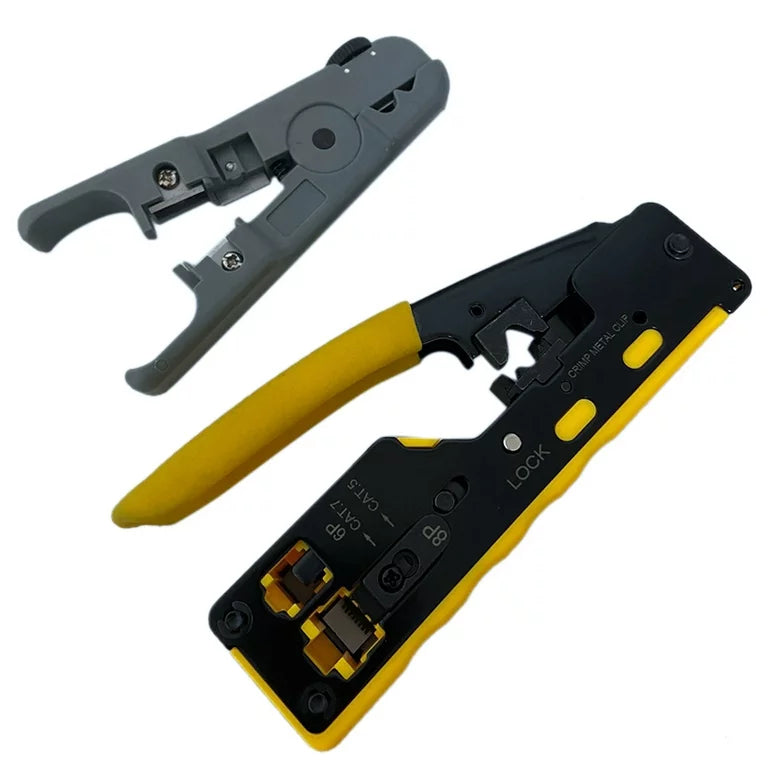 RJ45 CRIMPER TOOL KIT WIRE TOOL FOR CAT6 CAT5 ULAR CONNECTORS CRIMPING TOOL