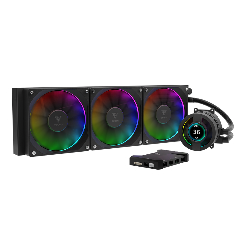 GAMDIAS CHIONE P3-360U CPU LIQUID COOLER