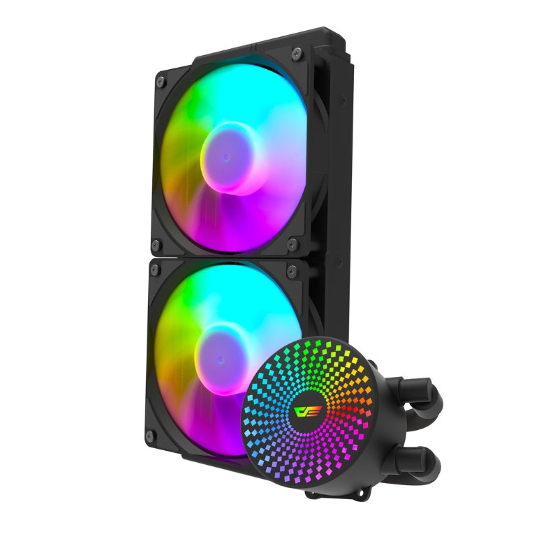 DARKFLASH RADIANT DC240 ARGB ALL-IN-ONE 240MM LIQUID CPU COOLER