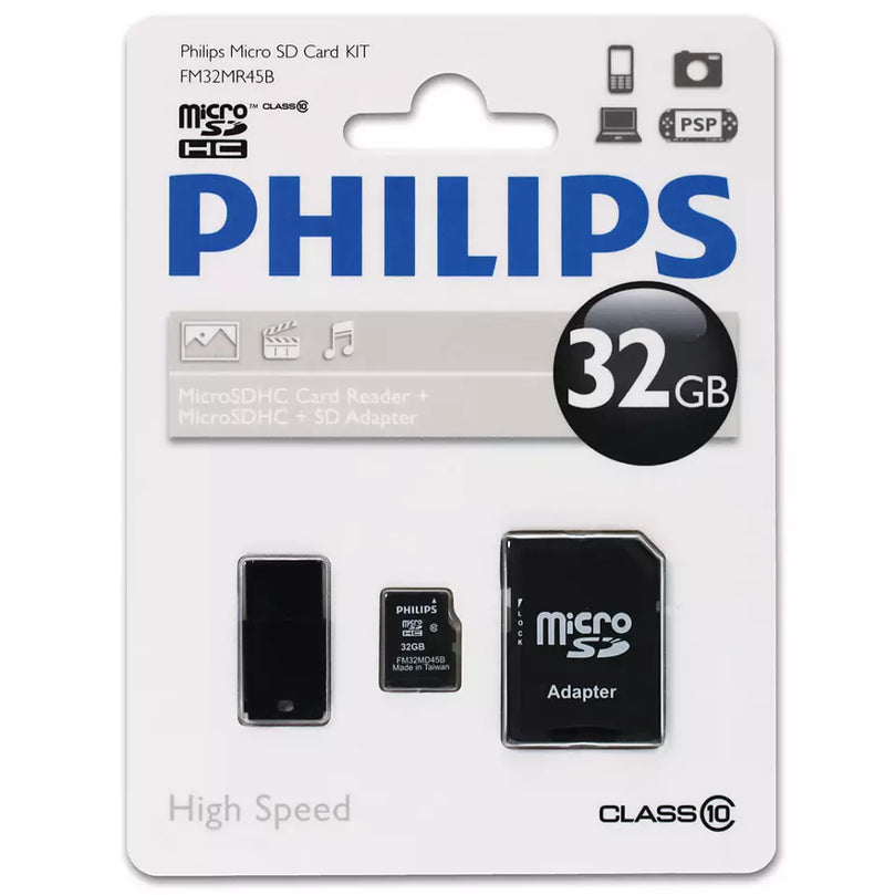 PHILIPS MICRO SD CARD C-10 32GB