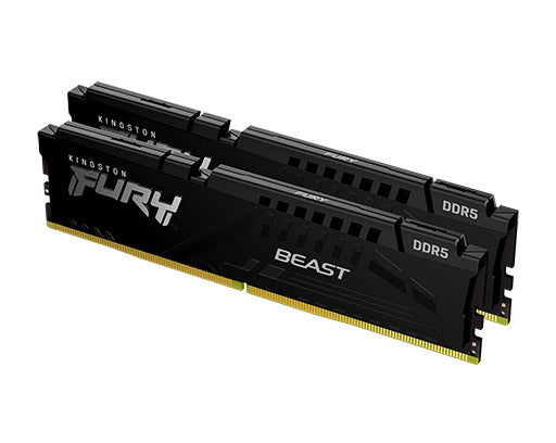 KINGSTON FURY BEAST TWIN 32GB (2x16GB) DDR5 5600MHZ CL40 XMP DESKTOP MEMORY