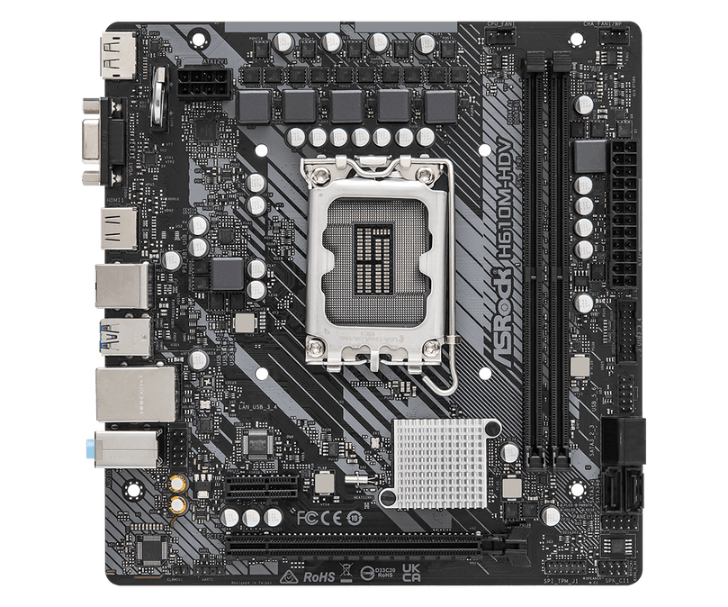 ASROCK H610M-HDV/M.2 R2.0  DDR4 MOTHERBOARD