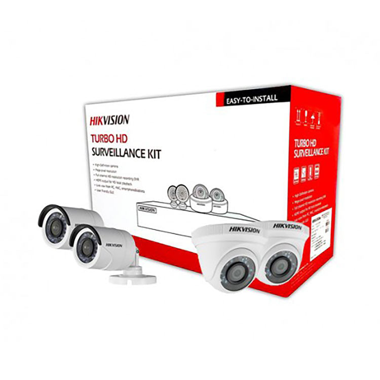 HIKVISION TVI-4CH2D2B-5MP 4 CHANNEL CCTV COMBO KIT