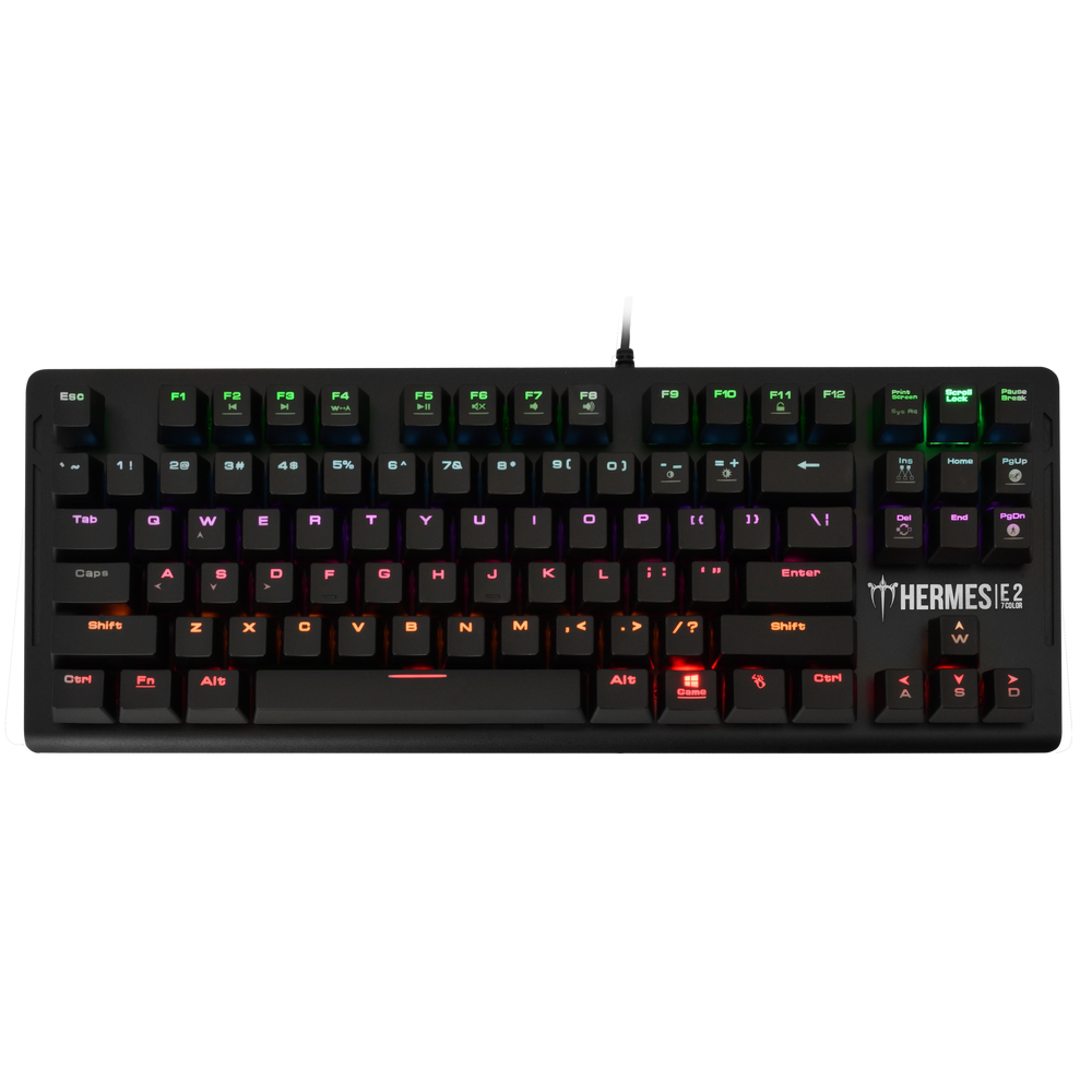 GAMDIAS HERMES E2 MECHANICAL KEYBOARD BROWN SWITCHES