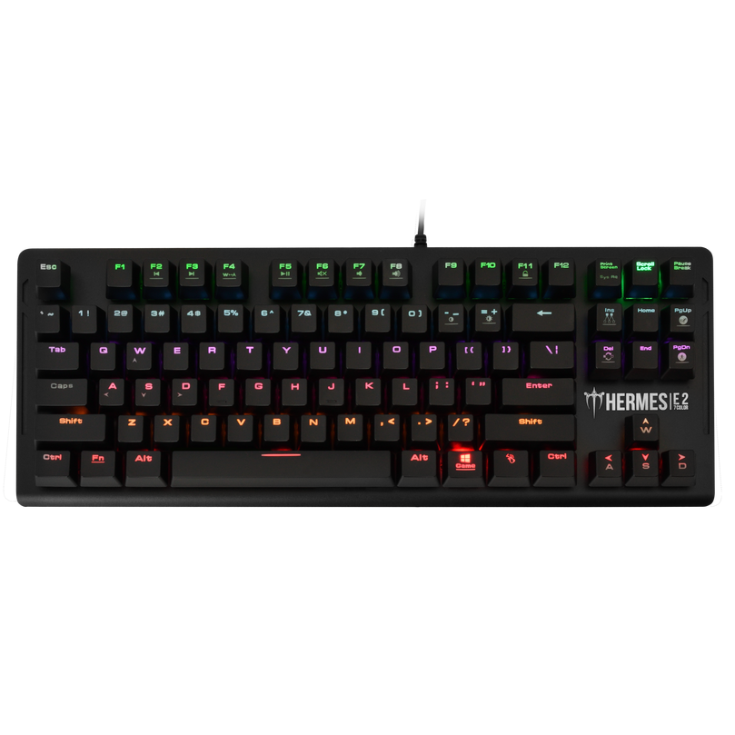 GAMDIAS HERMES E2 MECHANICAL KEYBOARD BROWN SWITCHES