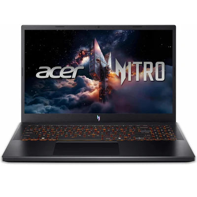 ACER NITRO V ANV15-52-572T | (OBSIDIAN BLACK) | INTEL CORE I5- 13420H | 16GB RAM | 512GB SSD | RTX 5050 8GB GDDR7 | 15.6" FHD (1920X1080) | WINDOWS 11 HOME | GAMING LAPTOP