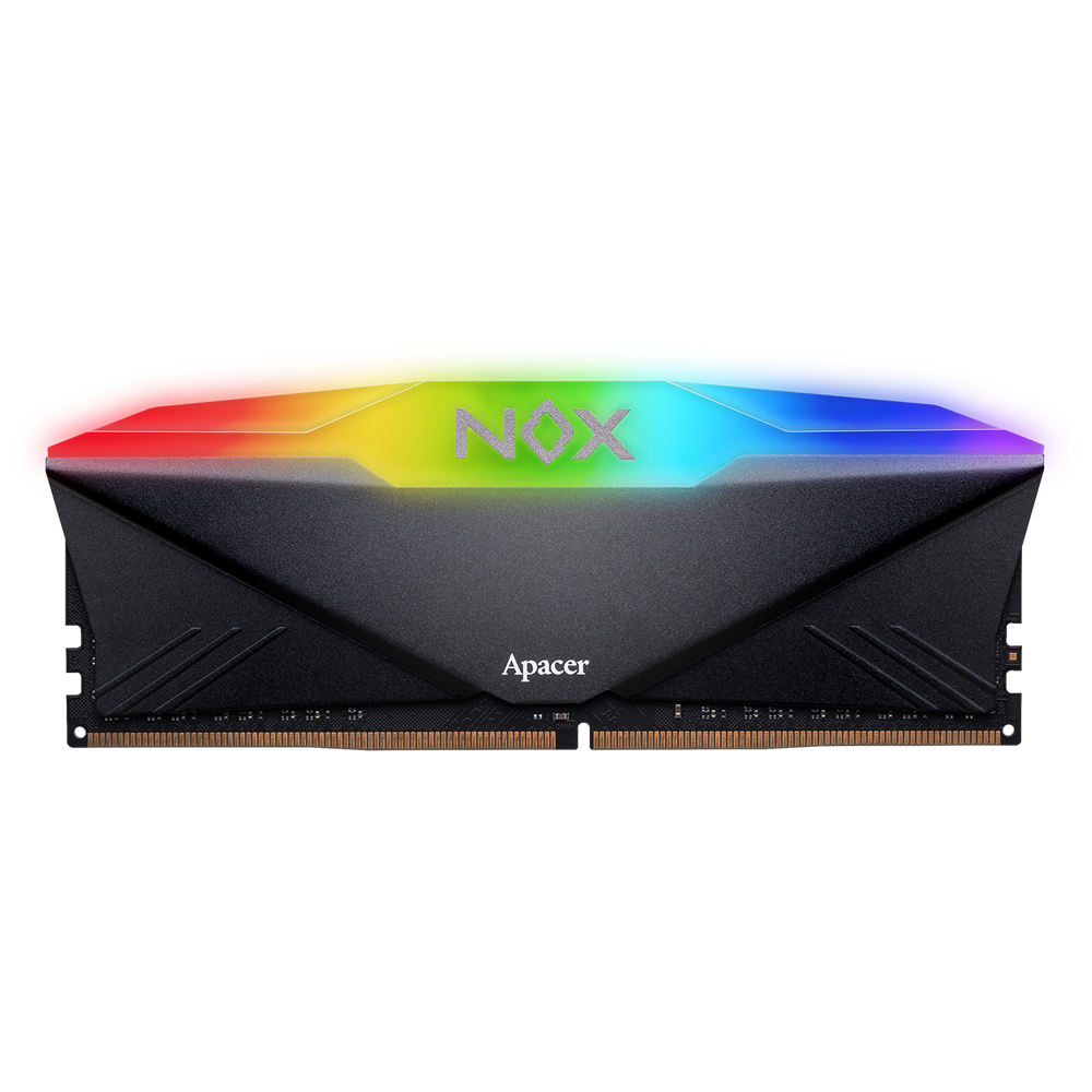 APACER NOX AURA2 RGB 16GB (8GBX2) 3200MHZ DDR4 W/ HS DESKTOP MEMORY
