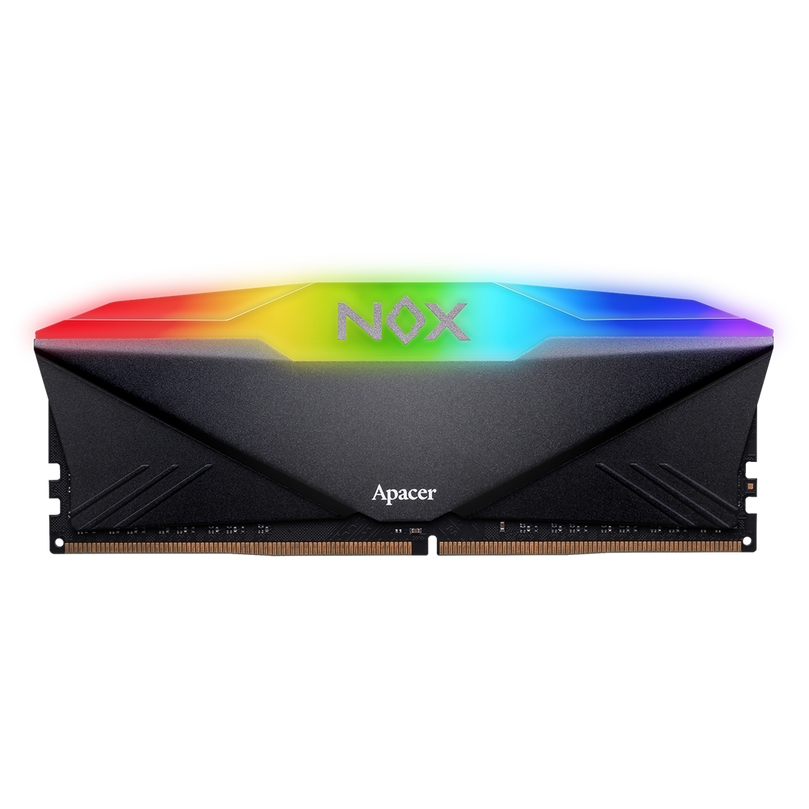 APACER NOX AURA2 RGB 16GB (8GBX2) 3200MHZ DDR4 W/ HS DESKTOP MEMORY