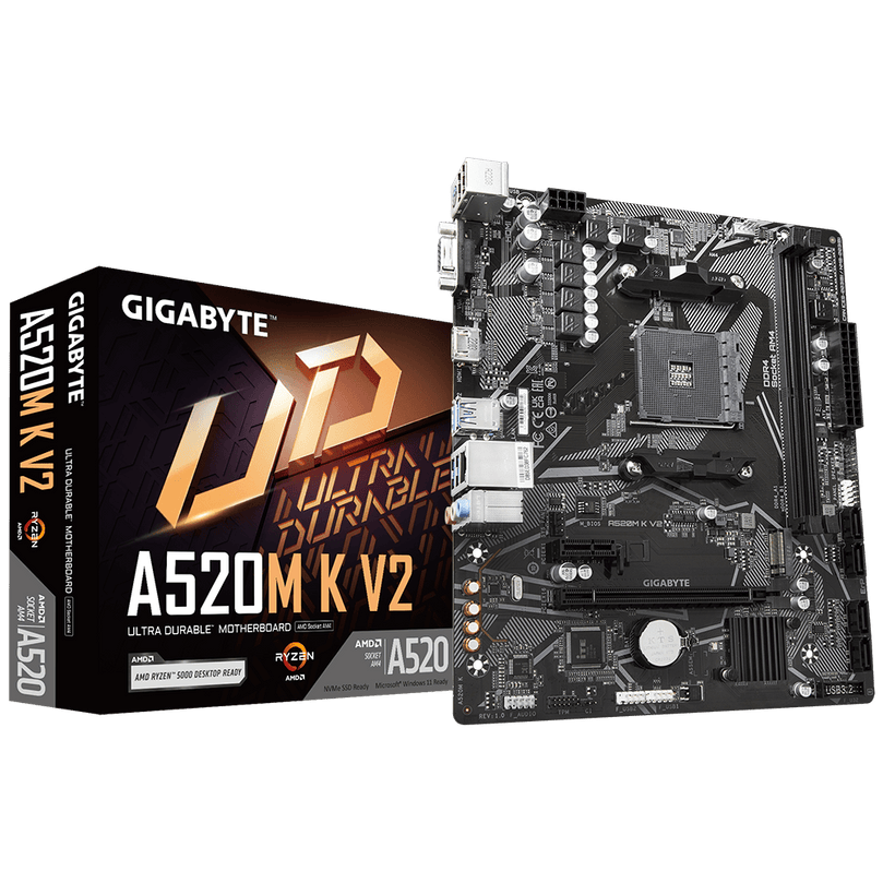 GIGABYTE A520M-K V2 AM4 MOTHERBOARD