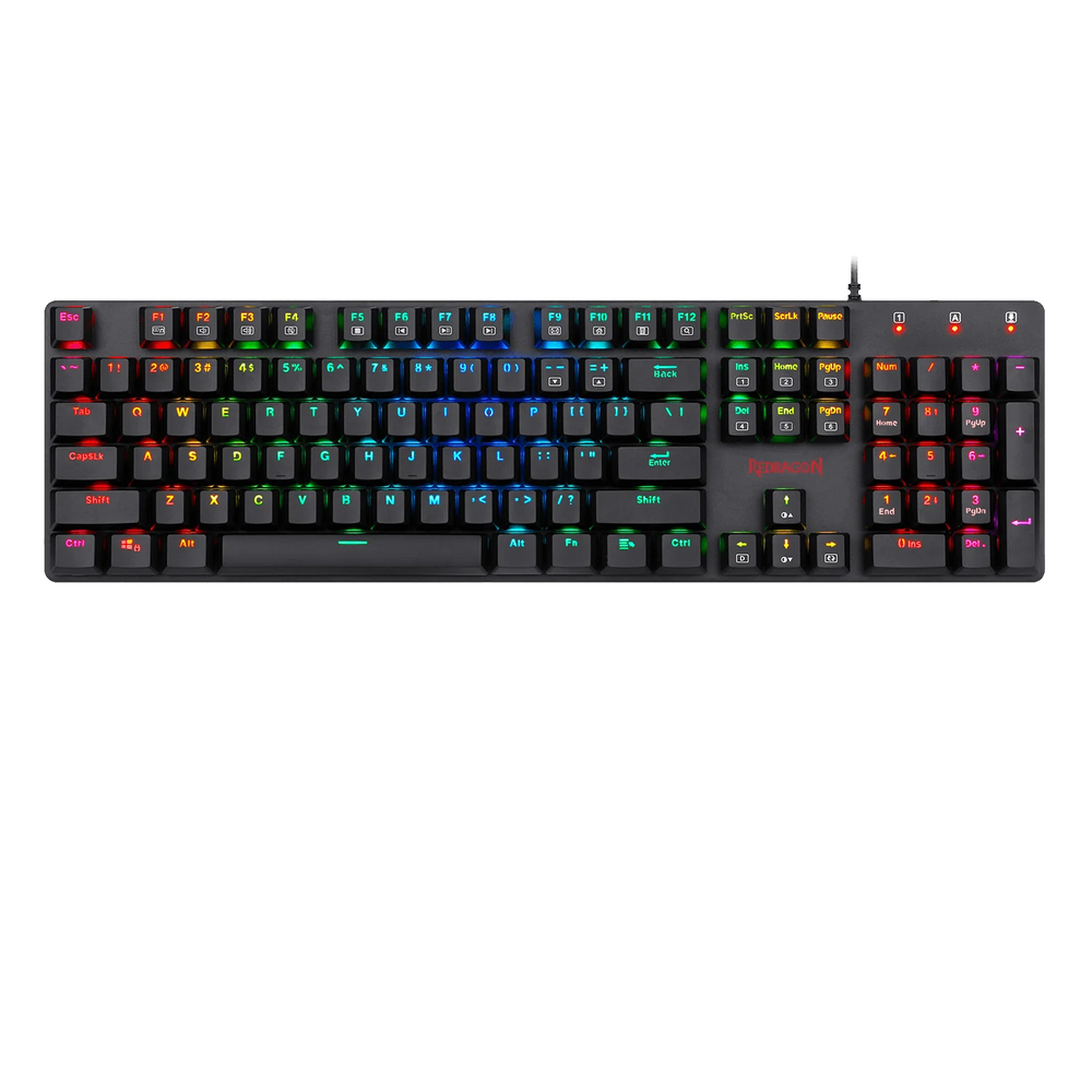 REDRAGON (K589RGB-1) SHRAPNEL BROWN SWITCH MECHANICAL KEYBOARD