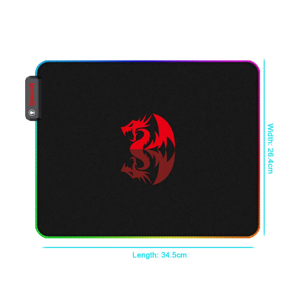 REDRAGON (P026) PLUTO RGB 330'260'3mm MOUSEPAD