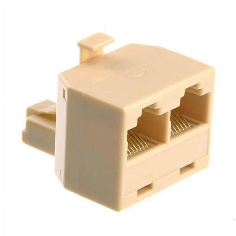 RJ45 3 HEAD COUPLER 1x2