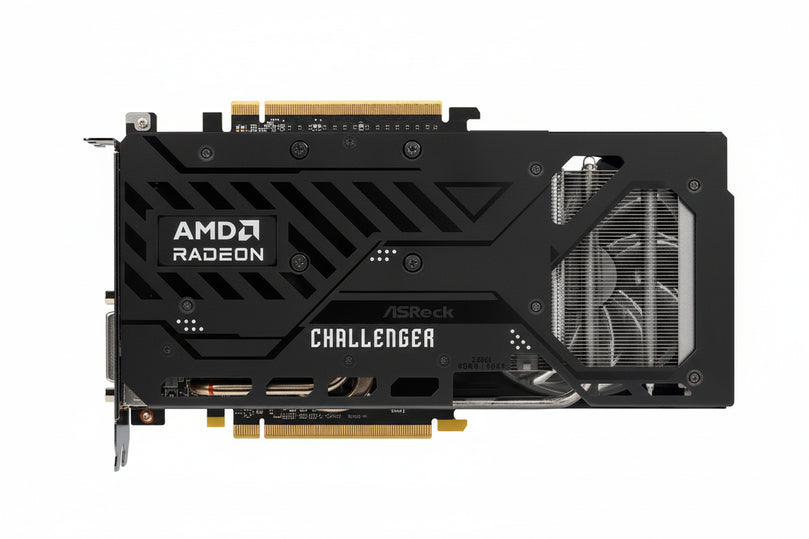 ASROCK RADEON RX 9060XT CHALLENGER 16GB OC GDDR6 GRAPHICS CARD