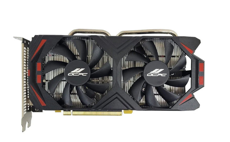 OCPC RADEON RX 580 8GB GDDR5 BLACK GRAPHICS CARD