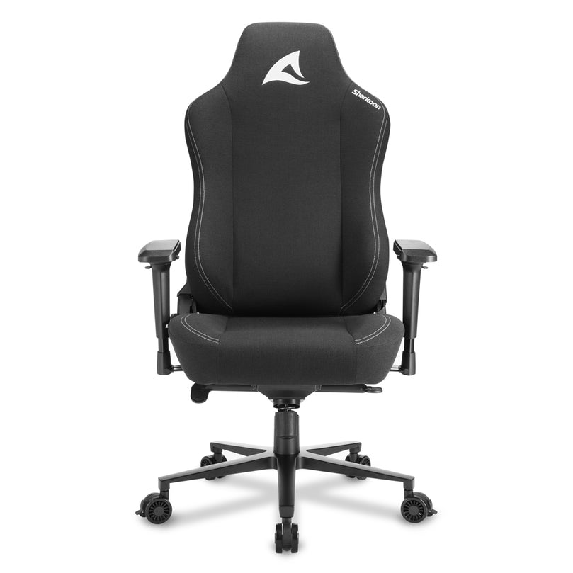 SHARKOON SGS40 FABRIC GRY BLACK/GREY FABRIC 75MM WHEELS GAMING CHAIR