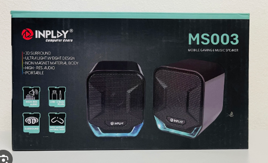 INPLAY MS003 BLACK SPEAKER