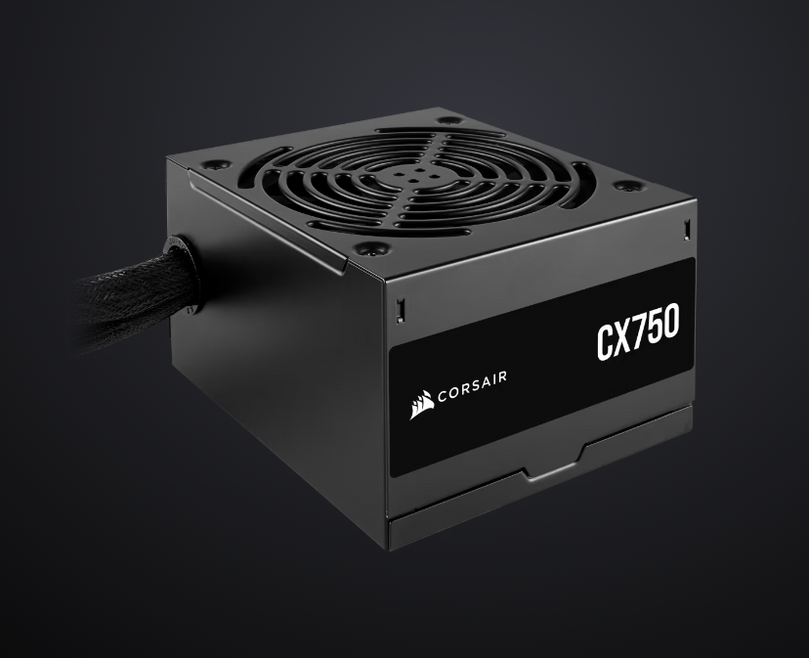 CORSAIR CX750 750WATTS 80 PLUS BRONZE CERTIFIED PSU