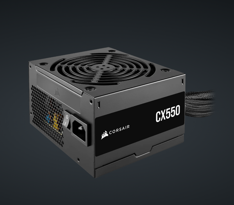 CORSAIR CX550 550WATTS 80 PLUS BRONZE CERTIFIED PSU