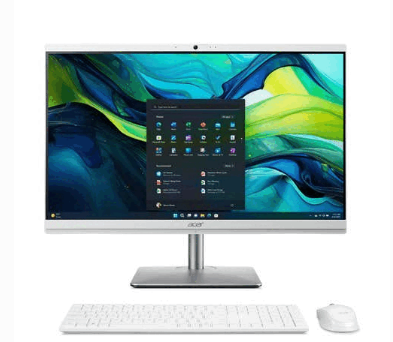 ACER ASPIRE C24-195ES 23.8" FHD | INTEL CORE ULTRA 5 125U | 8GB DDR5 5600MHZ | 512GB PCIe GEB4 SSD | INTEL GRAPHICS | WINDOWS 11 | ALL IN ONE MONITOR