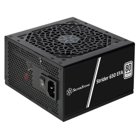 SILVERSTONE STRIDER ESSENTIAL 650WATTS 80PLUS SST-ST650-EFA APFC NON-MODULAR POWER SUPPLY