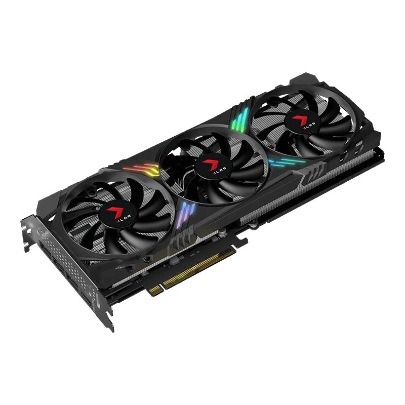 PNY GEFORCE RTX 4060 TI 8GB XLR8 GAMING VERTO™ EPIC-X RGB OVERCLOCKED TRIPLE FAN DLSS 3 GRAPHICS CARD