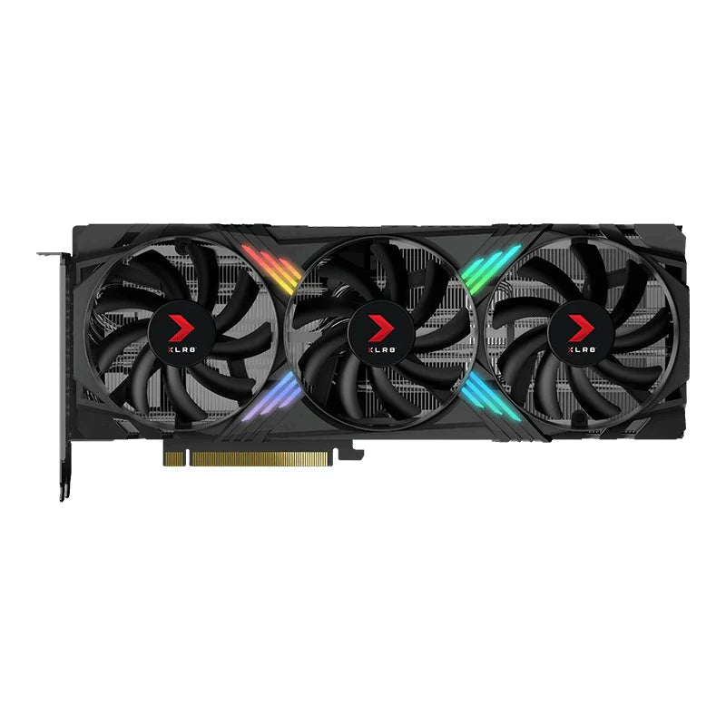 PNY GEFORCE RTX 4060 TI 8GB XLR8 GAMING VERTO™ EPIC-X RGB OVERCLOCKED TRIPLE FAN DLSS 3 GRAPHICS CARD