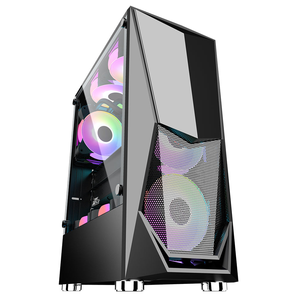 1STPLAYER DK-3 MID-TOWER ATX AMING CASE TEMPERED GLASS
