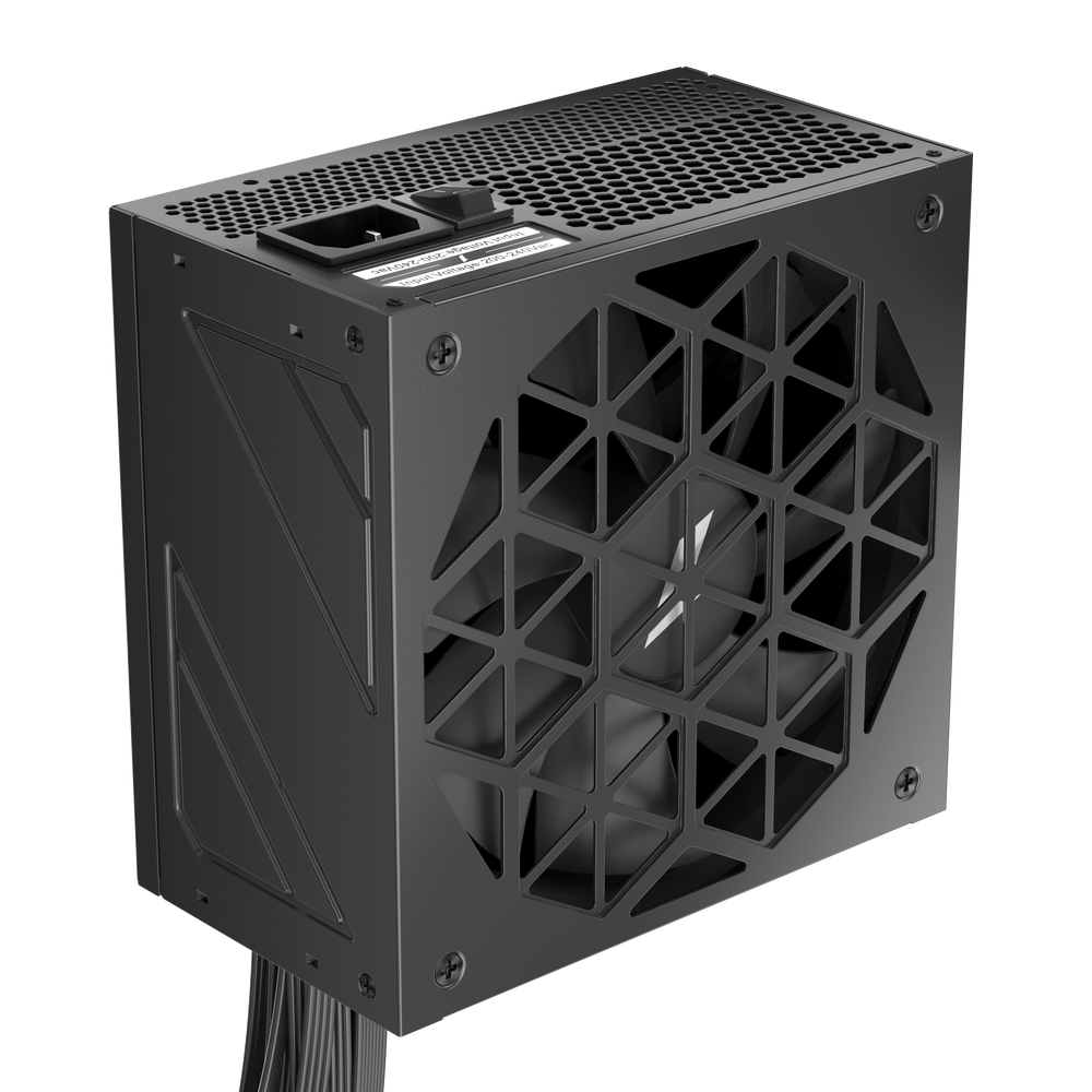 1STPLAYER ACK 550W 80+ | BLACK HA-550AC1 FLAT CABLES| 14CM FAN | NON-MODULAR |GAMING PSU