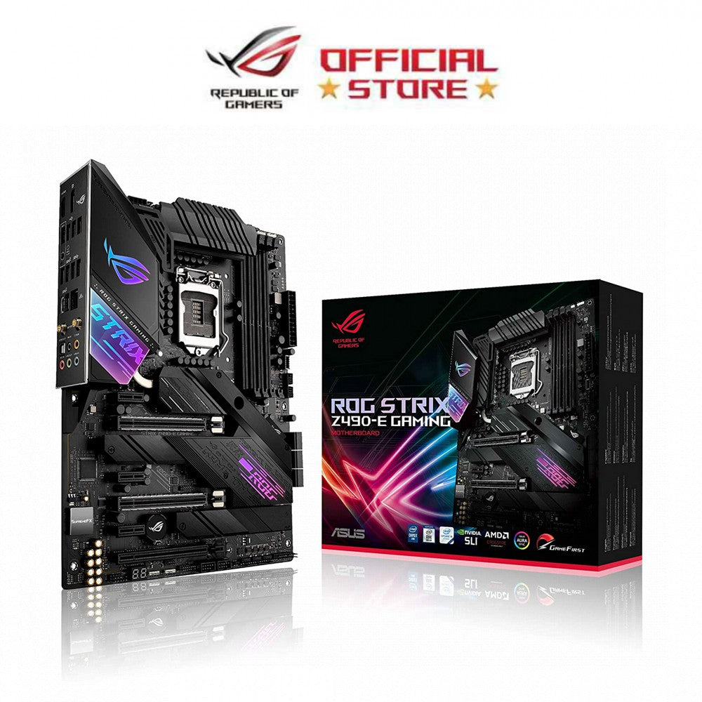 ASUS ROG STRIX Z490-E 1200 DDR4 GAMING ATX MOTHERBOARD