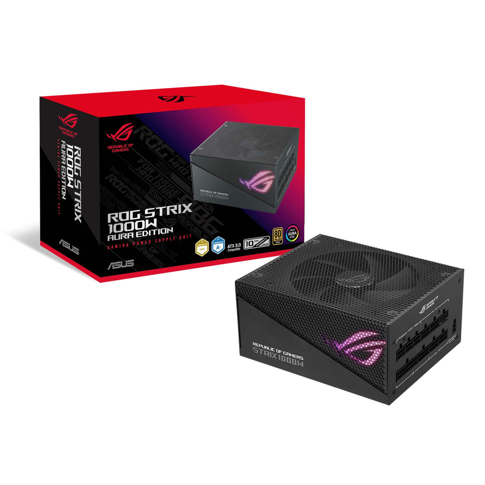 ASUS ROG STRIX AURA 1000G 1000WATTS 80+ GOLD POWER SUPPLY
