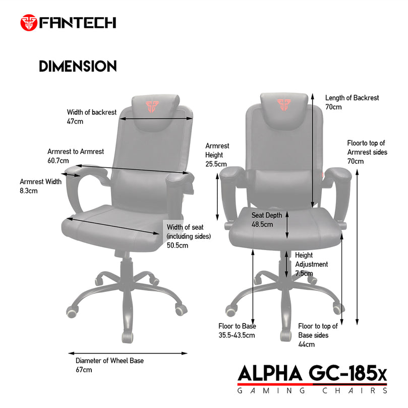 FANTECH ALPHA GC185X GAMING CHAIR