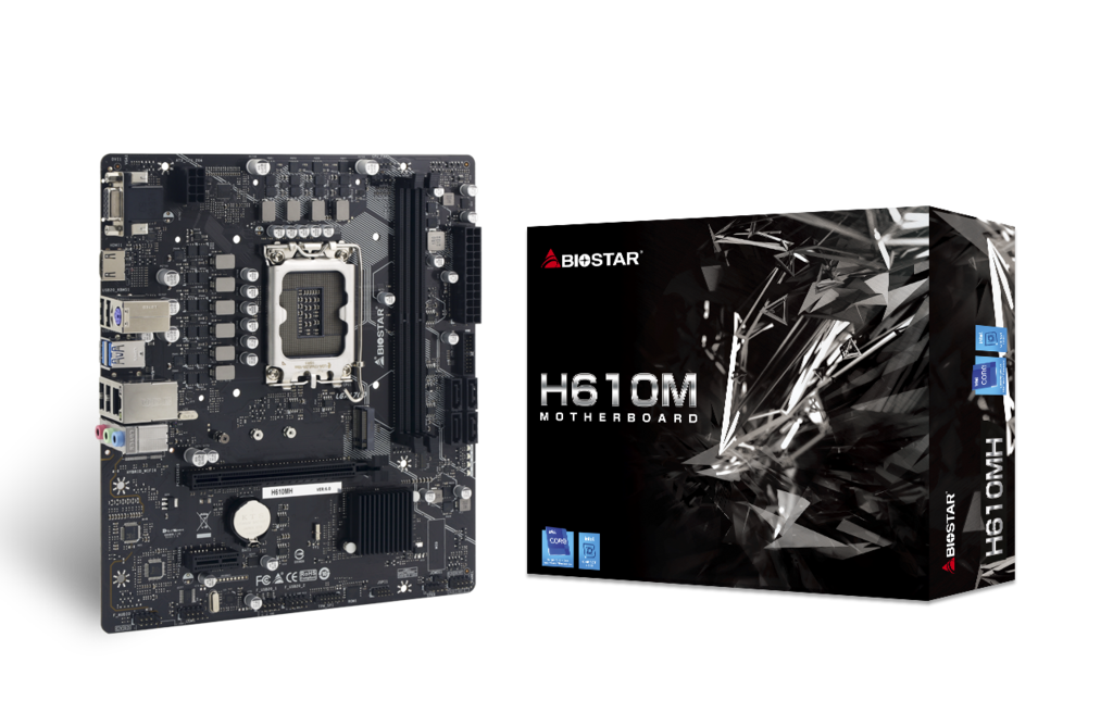 BIOSTAR H610MHP 2.0 VGA/HDM/M.2 MOTHERBOARD