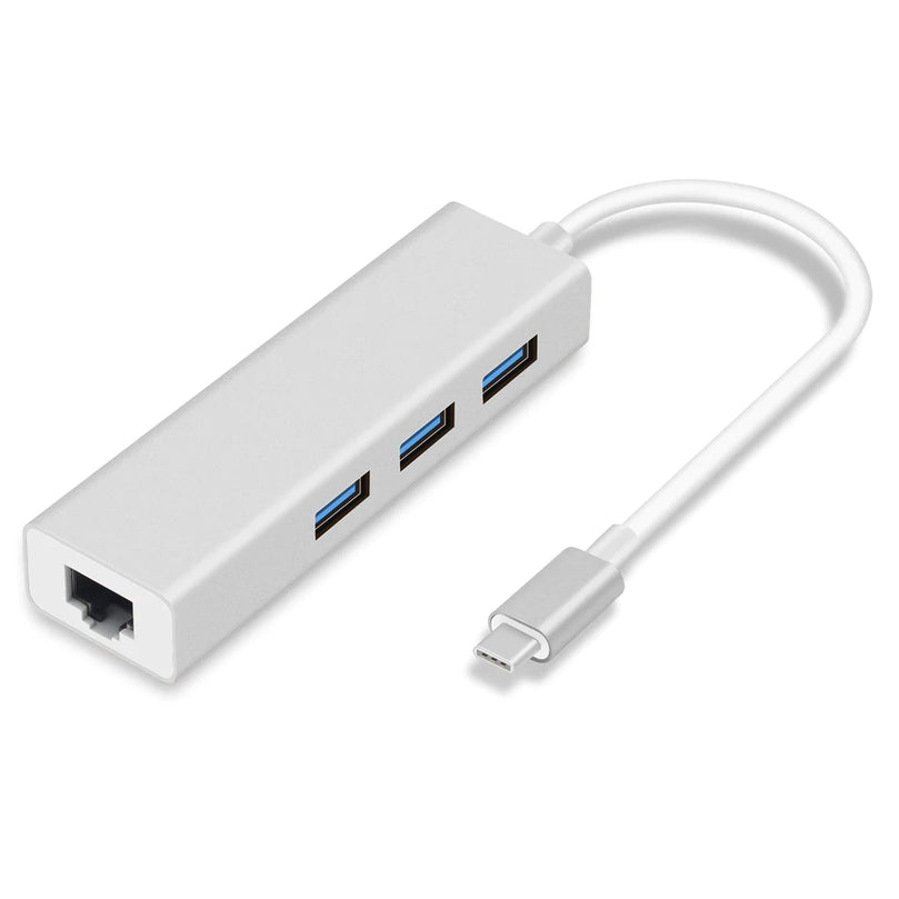 MACBOOK TYPE-C GIGABIT ETHERNET ADAPTER 10/100/1000Mbps TYPE C TO LAN