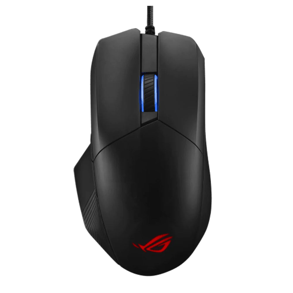 ASUS OPTICAL ROG CHAKRAM CORE | WIRED GAMING MOUSE | STEALTH BUTTON, RGB GAMING MOUSE