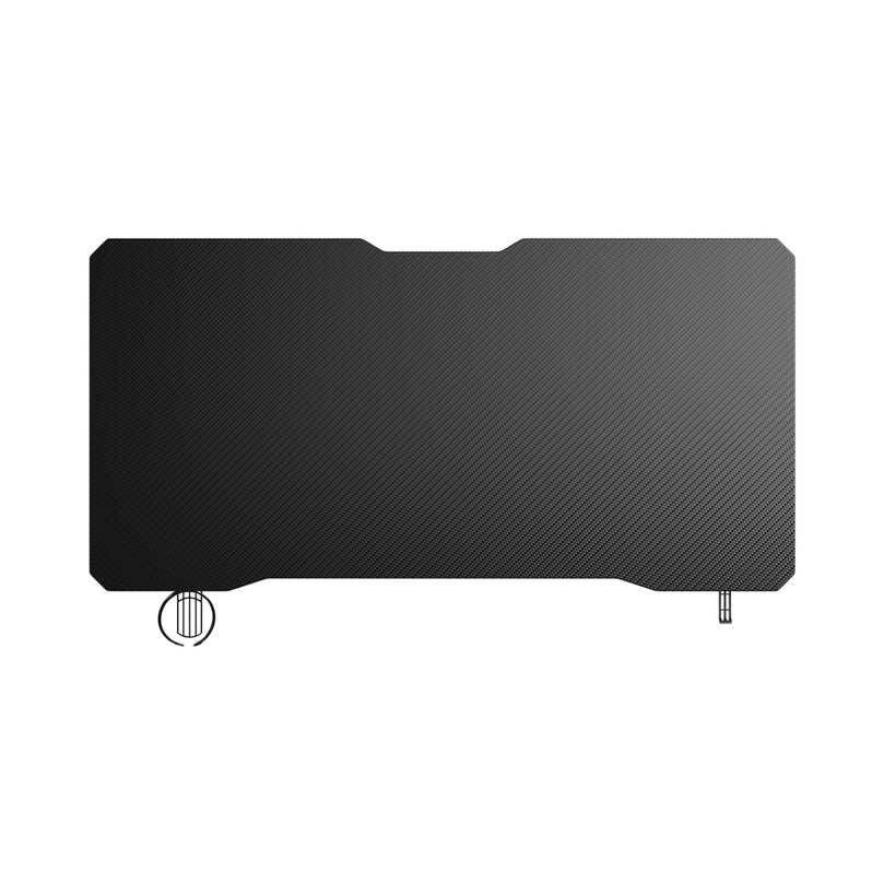 1STPLAYER AZ1-1260 RGB GAMING DESK W/ CUP HOOK & GAMEPAD HOLDER