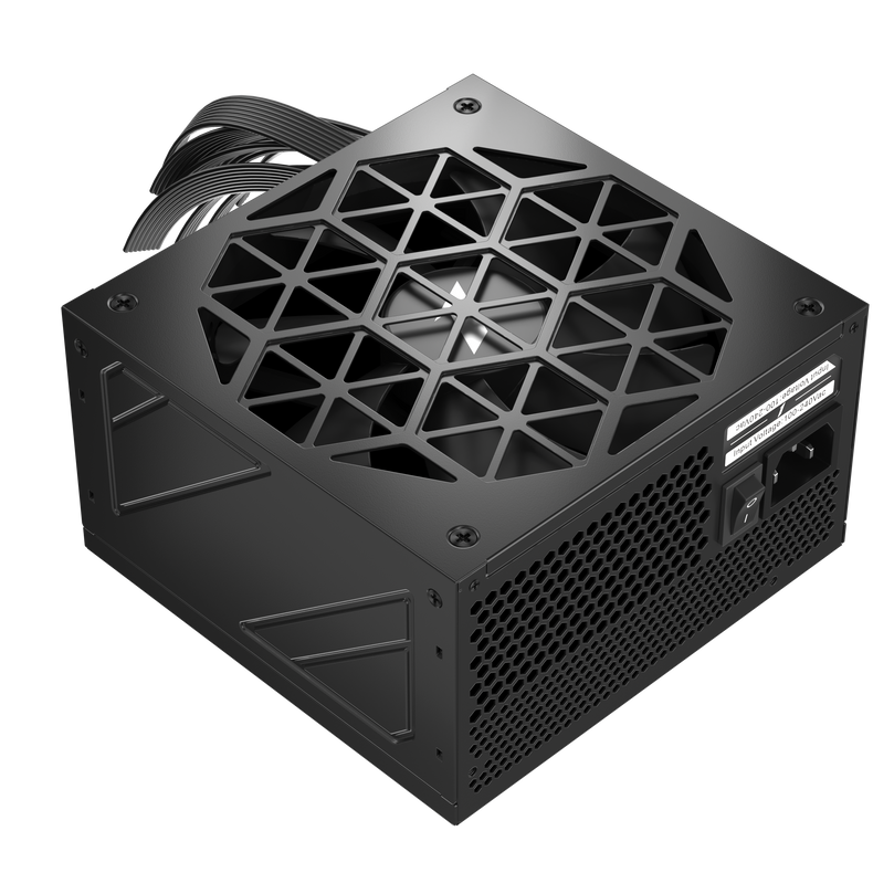 1STPLAYER ACK 550W 80+ | WHITE HA-550AC1 FLAT CABLES| 14CM FAN | NON-MODULAR |GAMING PSU
