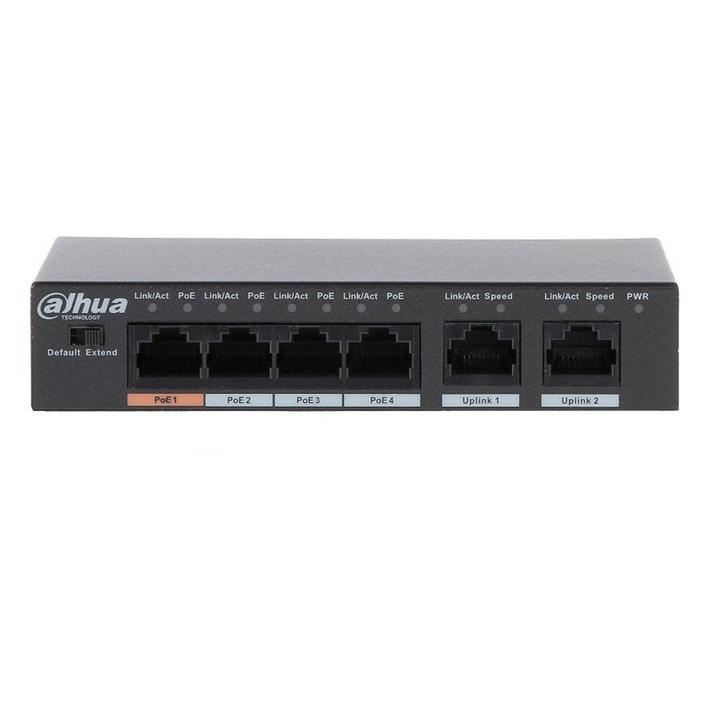 DAHUA DH-PFS3006-4ET-36 POE SWITCH 6 PORT 10/100MBPS