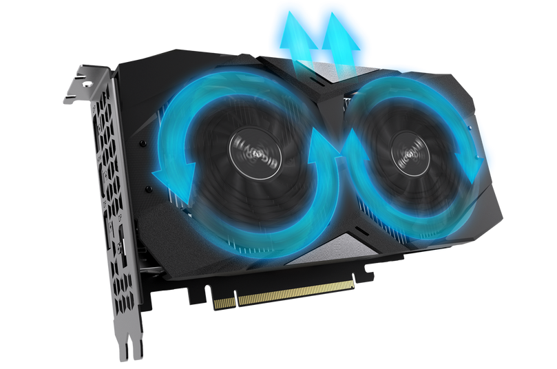 GIGABYTE GEFORCE RTX 2060 DC 6GB GDDR6 192BIT DUAL FAN VGA