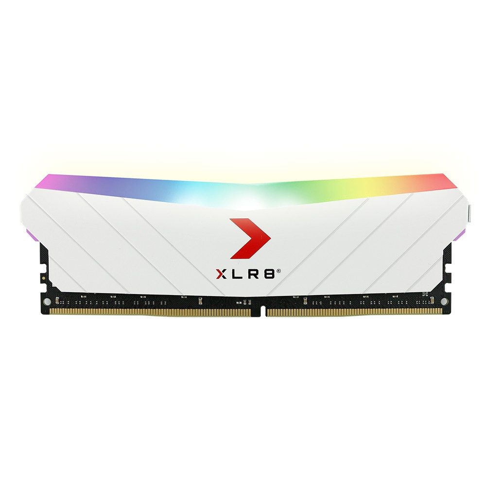 PNY XLR8 GAMING 16GB (8GBX2) DDR4 3200MHZ (PC4-25600) CL16 1.35V RGB WHITE DESKTOP (DIMM) MEMORY