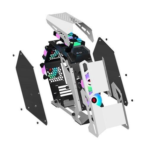 INPLAY THUNDER 03 PC WHITE GAMING CASE