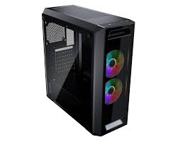 COUGAR MX350 RGB MID-TOWER W/TG | 2*FAN ATX CASE