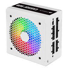 CORSAIR CX-F RGB SERIES CX650F RGB WHITE 650W 80+ BRONZE FULLY MODULAR ATX POWER SUPPLY
