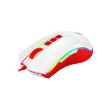 REDRAGON (M711C) COBRA WIRED WHITE-RED MOUSE