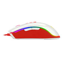 REDRAGON (M711C) COBRA WIRED WHITE-RED MOUSE